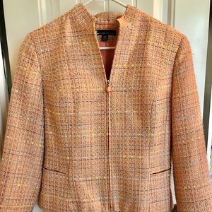 Two piece tweed suit set